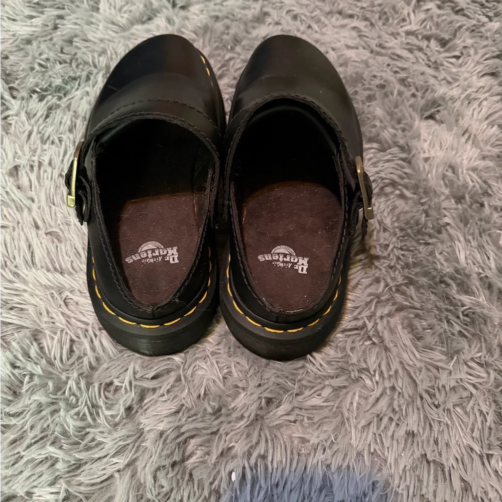 Dr. Martens Leather Mules Size 7 - Picture 3 of 8